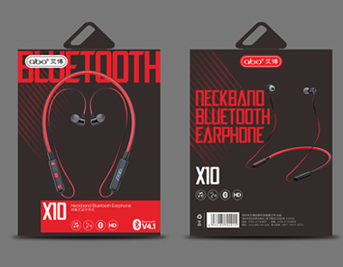 ABO愛博藍牙耳機品牌包裝設計
